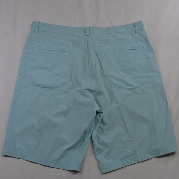 Short Par 4 36 x 11" Light Blue Performance Tech‎ Golf Chino Shorts - Picture 5 of 5